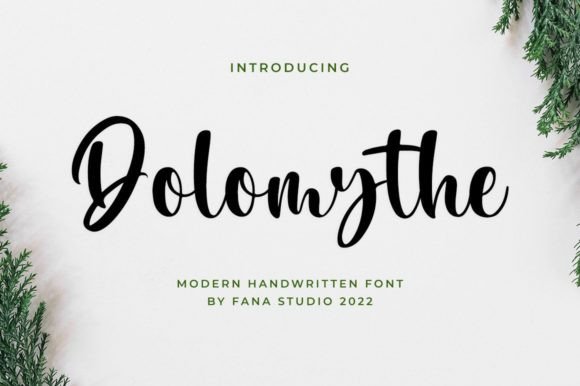 Dolomythe Font Poster 1