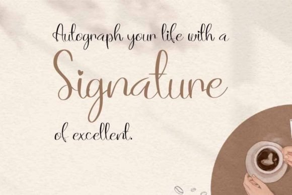 Dolphine Font Poster 6