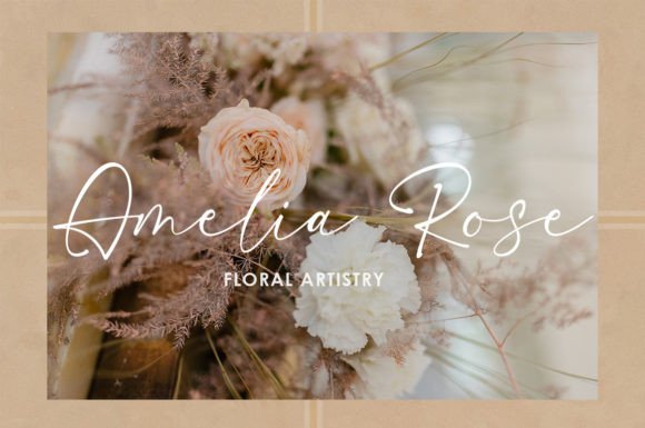 Dona Angelisa Font Poster 4