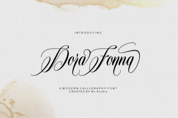 Dora Fonna Font Poster 10