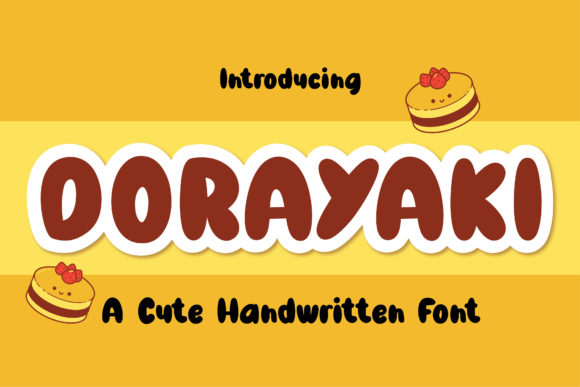 Dorayaki Font Poster 1