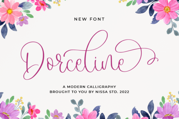 Dorceline Font Poster 1