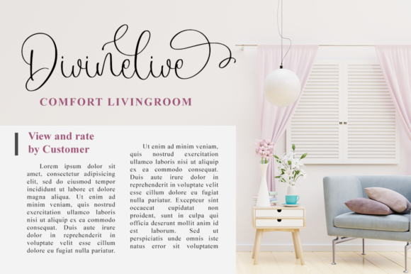 Dorceline Font Poster 5