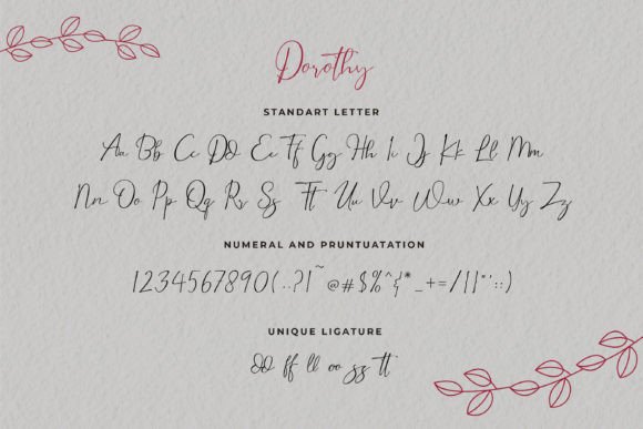 Dorothy Font Poster 7