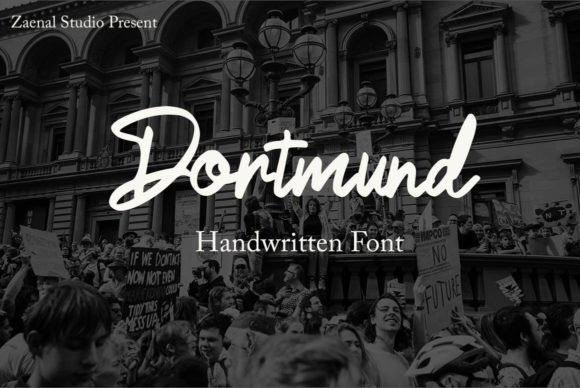 Dortmund Font Poster 1