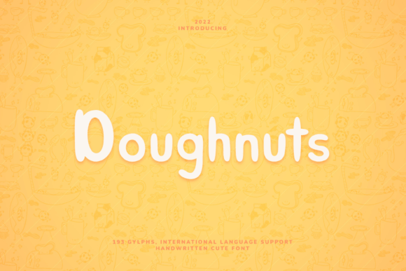 Doughnuts Font