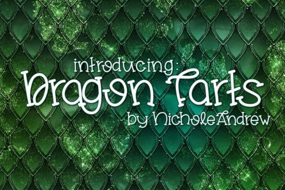 Dragon Farts Font Poster 1