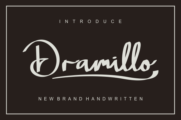 Dramillo Font