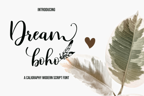 Dream Boho Font Poster 1