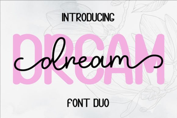 Dream Duo Font Poster 1