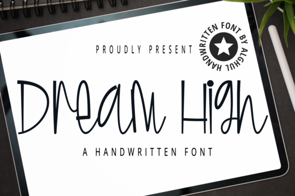Dream High Font Poster 1