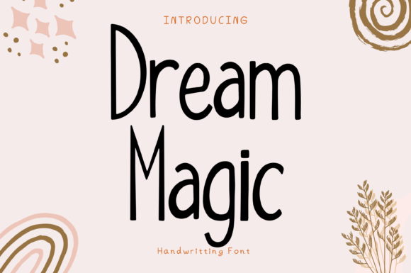 Dream Magic Font Poster 1