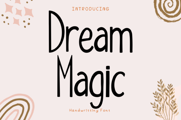 Dream Magic Font Dream Magic Font Poster 1