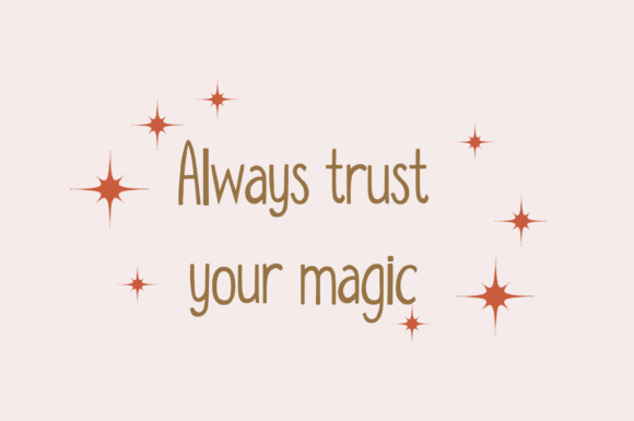 Dream Magic Font Poster 3