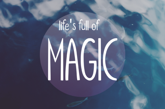 Dream Magic Font Poster 4