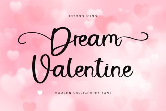 Dream Valentine Font Poster 1