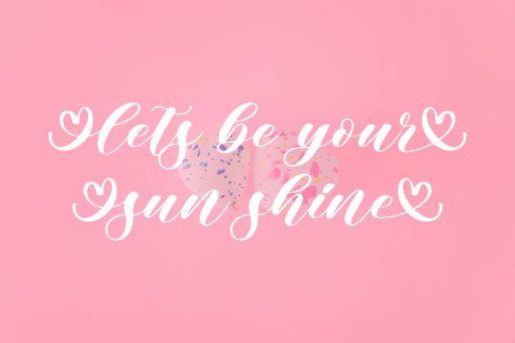 Dreamhearts Font Poster 6