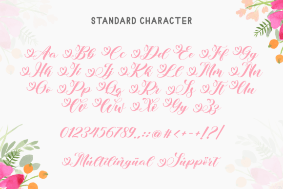 Dreamhearts Font Poster 7