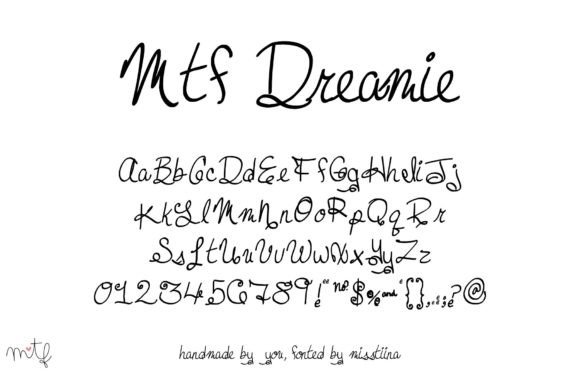 Dreamie Font Poster 1