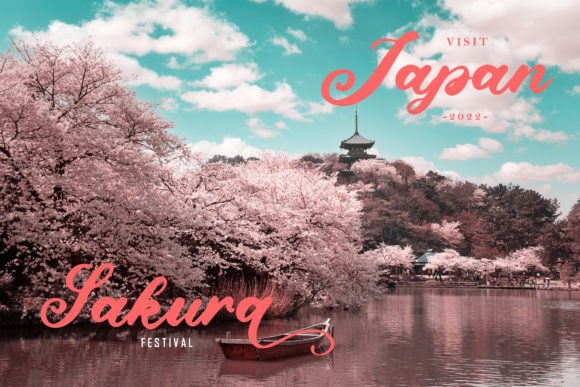 Dreamy Sakura Font Poster 8