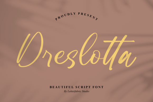 Dreslotta Font