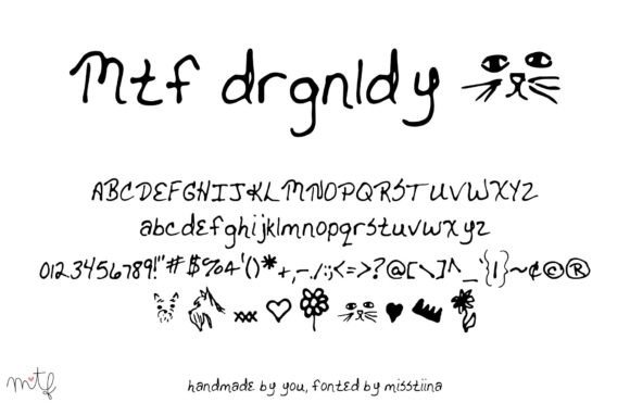 Drgnldy Font Poster 1