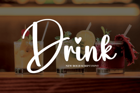 Drink Font