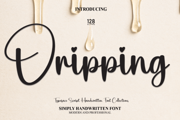 Dripping Font