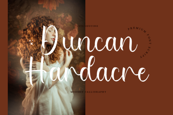 Duncan Hardacre Font Poster 1