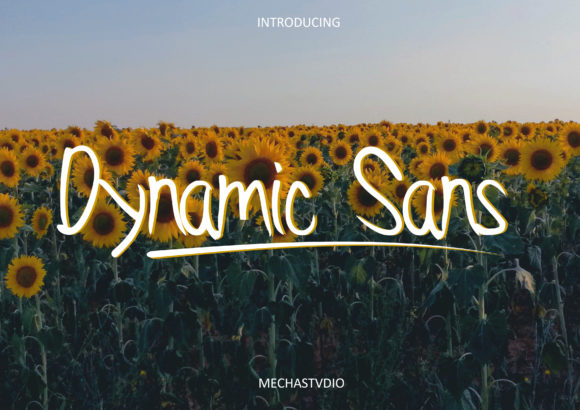 Dynamic Sans Font