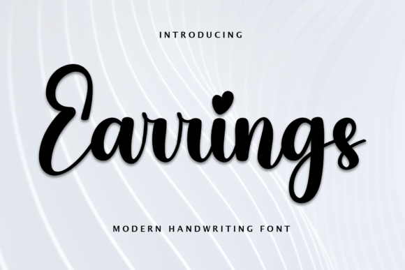 Earrings Font