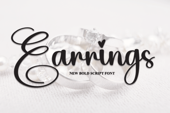 Earrings Font