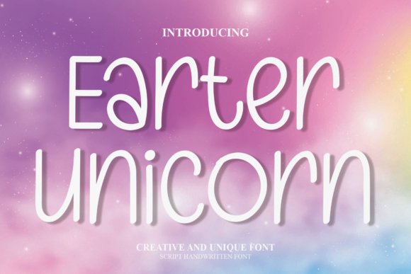 Earter Unicorn Font