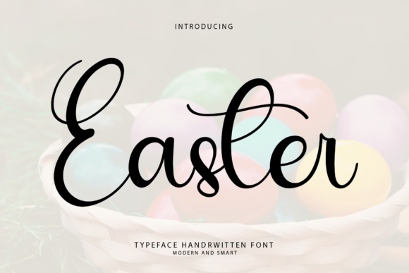 Easter Font Easter Font Poster 1