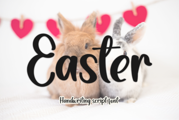 Easter Font Easter Font Poster 1