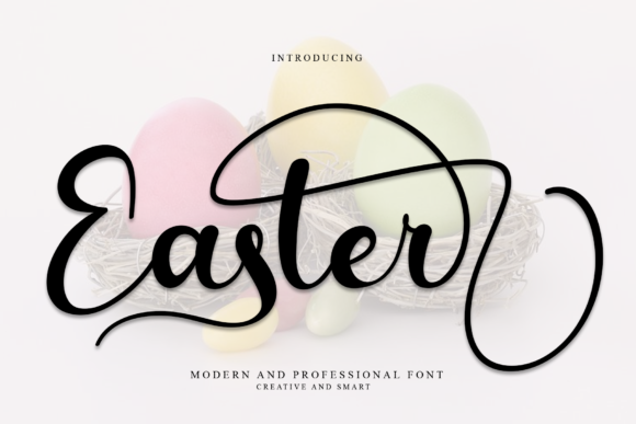 Easter Font Poster 1