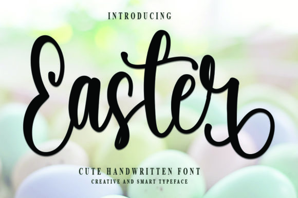 Easter Font Poster 1