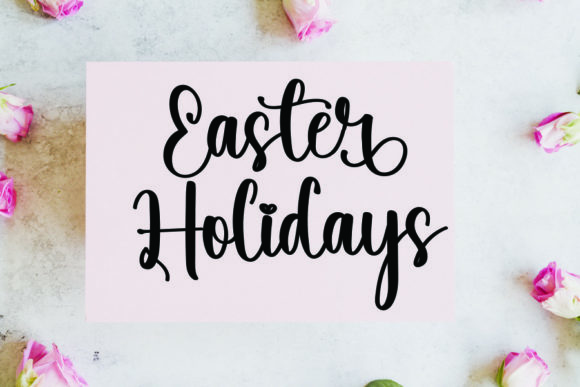 Easter Font Poster 2