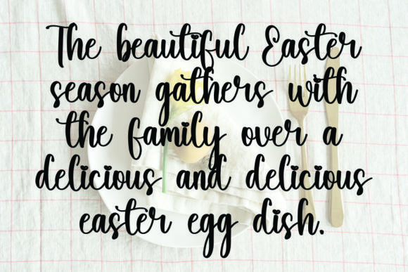 Easter Font Poster 3