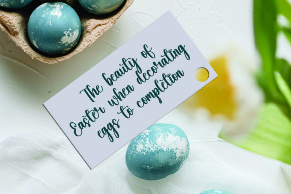 Easter Font Poster 4