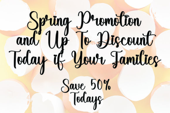Easter Font Poster 5