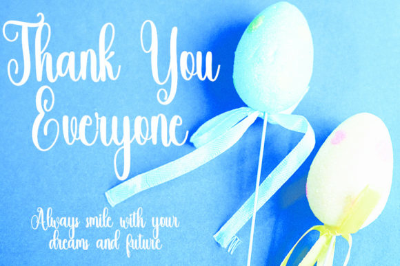 Easter Font Poster 7