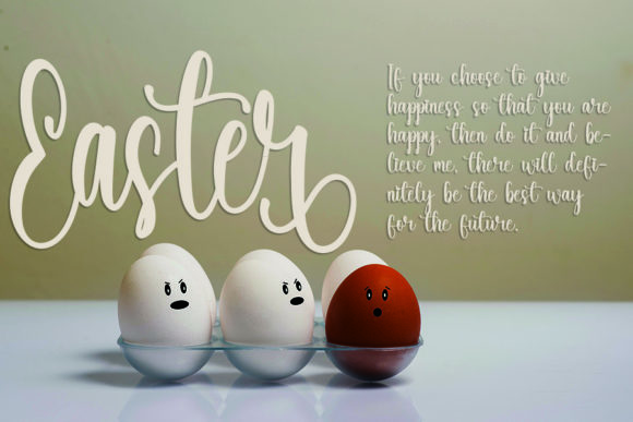 Easter Font Poster 8