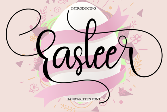 Easter Font Poster 1