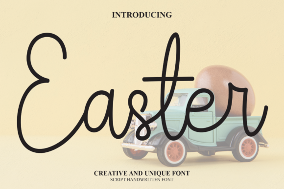 Easter Font Poster 1