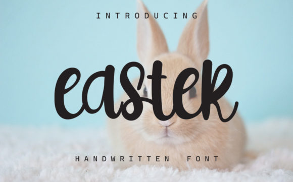 Easter Font Poster 1