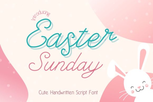 Easter Sunday Font