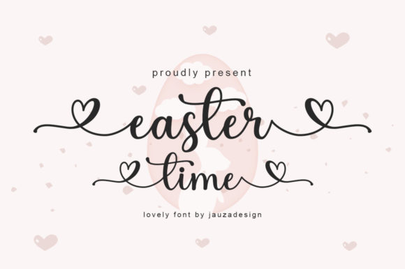 Easter Time Font Poster 1