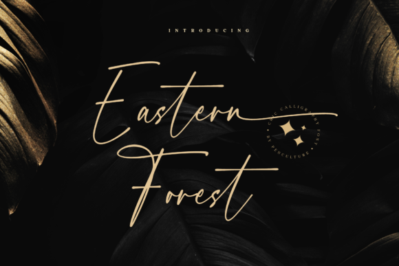 Eastern Forest Font