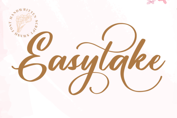 Easytake Font Poster 1